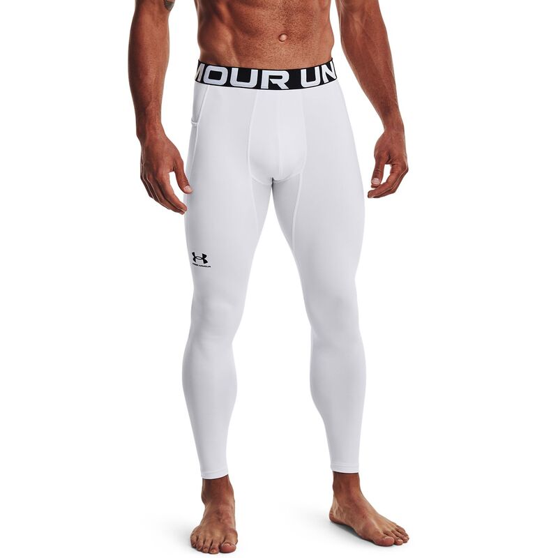 アンダーアーマー メンズ ボトムス カジュアルパンツ トール レギンス Big \u0026 Tall Under Armour ColdGear Leggings White Black ホワイト