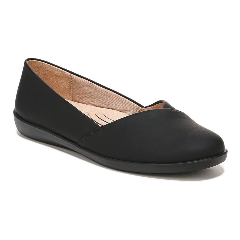 ライフストライド レディース シューズ サンダル LifeStride Notorious Women'slip-on Flats Black ブラック