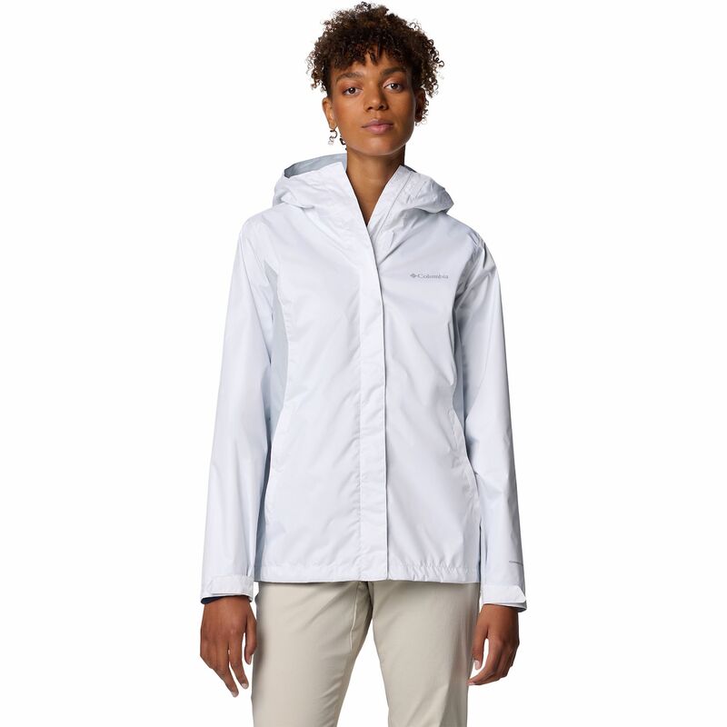 コロンビア レディース アウター ジャケット・ブルゾン Women's Columbiarcadia II Lightweight Jacket White Cirrus Gray ホワイト｜ReVida 店