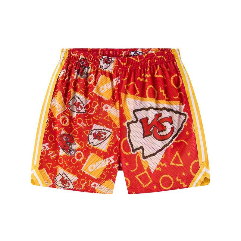 アンブランデッド メンズ ボトムス ハーフパンツ・ショーツ メッシュ ショートパンツ Unbranded Men's Chubbies Red Kansas City Chiefs Meshorts Chf Red レッド｜ReVida 店