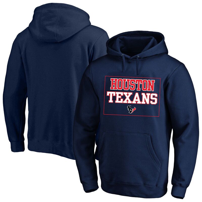 ファナティクス メンズ トップス Tシャツ トール フリース パーカー Men's Fanatics Navy Houston Texans Big & Tall Fleece Hoodie Txs Navy ネイビー｜ReVida 店