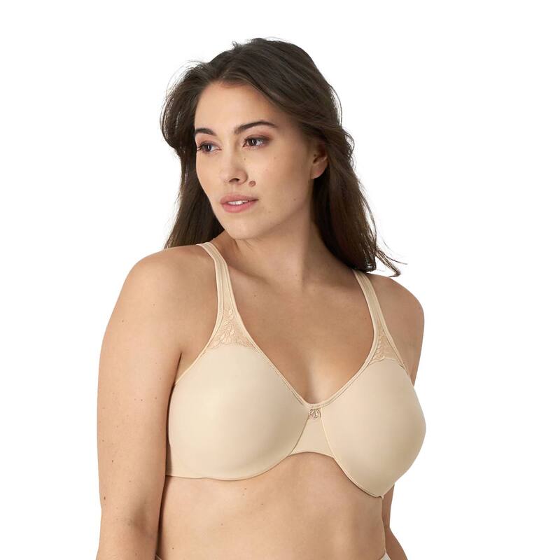 バリ レディース アンダーウェア ブラジャー ミニ Bali Passion For Comfort Full-Figure Minimizer Underwire Bra DF3385 Softaupe トープ
