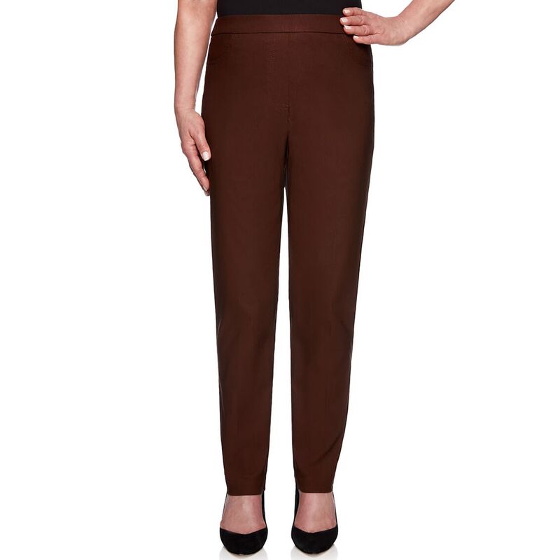 アルフレッド ダナー レディース ボトムス カジュアルパンツ プチ Petite Alfredunner Allure Proportioned Pants Brown ブラウン｜ReVida 店