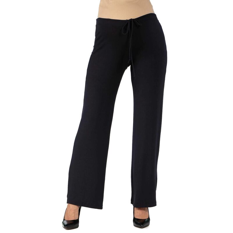24 セブンコンフォート レディース ボトムス カジュアルパンツ マタニティ Maternity 24Seven Comfort Apparel Drawstring Lounge Pants Black ブラック
