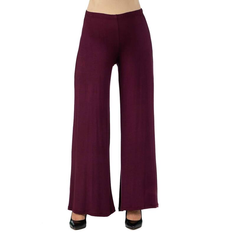 24 セブンコンフォート レディース ボトムス カジュアルパンツ マタニティ Maternity 24Seven Comfort Apparel Palazzo Pants Red レッド