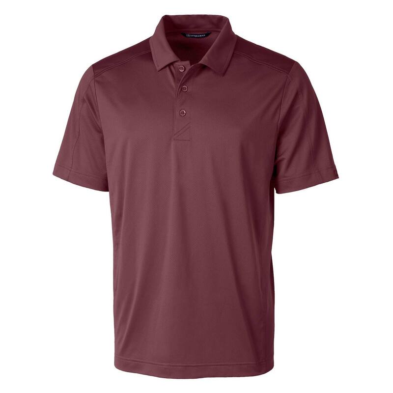カッターアンドバック メンズ トップス Tシャツ ポロシャツ Cutter & Buck Prospectextured Stretch Menshort Sleeve Polo Bordeaux