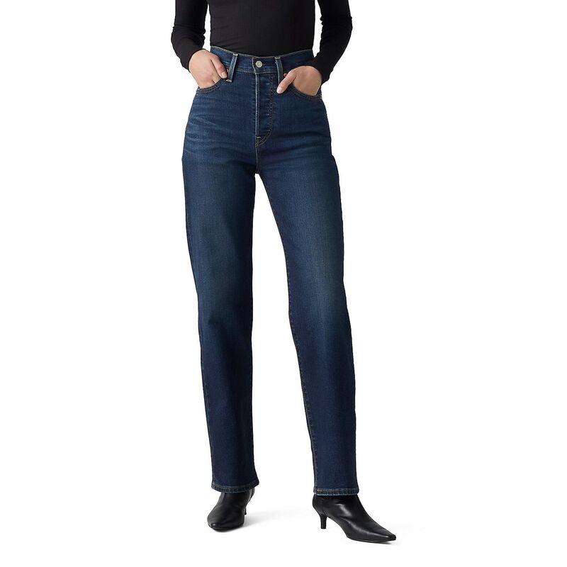 リーバイス レディース ボトムス デニムパンツ ジーンズ Levi's Women's Ribcage Straight Jeans Get Organized｜ReVida 店