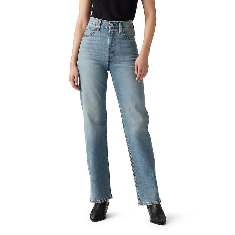 リーバイス レディース ボトムス デニムパンツ ジーンズ Levi's Women's Ribcage Straight Jeans Ringing Bells|ReVida 店
