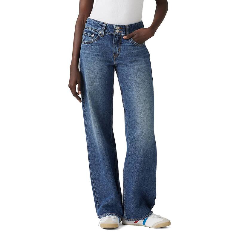 リーバイス レディース ボトムス デニムパンツ ジーンズ Levi's Women's Levi ’ superlow Loose Straight-Leg Jeans Blended Beauty|ReVida 店