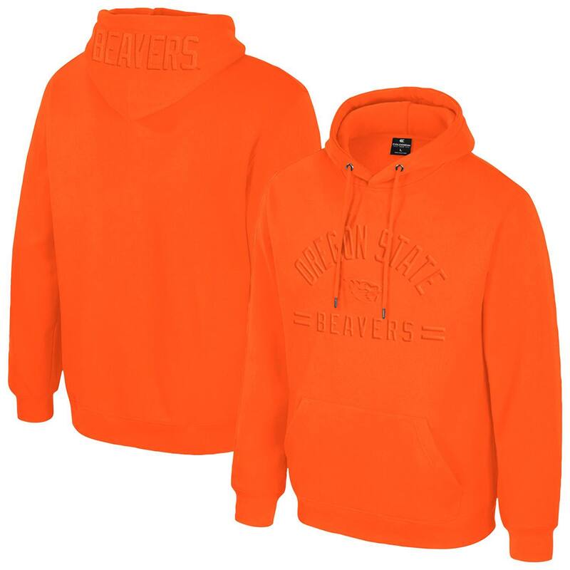 円形劇場 メンズ トップス プルオーバー パーカー Men\u0027s Colosseum Orange Oregon State Beavers New Member Hoodie Ors Orange オレンジ色