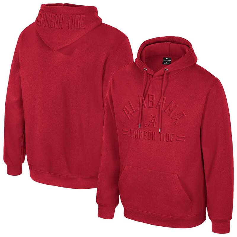 コロシアム メンズ トップス Tシャツ パーカー Men's Colosseum Crimson Alabama Crimson Tide New Member Hoodie Ala Red レッド