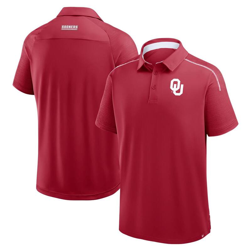 ファナティクス メンズ トップス プルオーバー スポーツシャツ Men\u0027s Fanatics Crimson Oklahoma Sooners Take The Leadefenderaglan Polokl Red 赤いこと