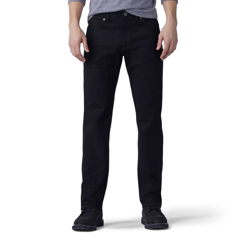 リー メンズ ボトムス デニムパンツ トール ジーンズ Big & Talleextreme Motion Relaxed Straight Jeans Black ブラック|ReVida 店