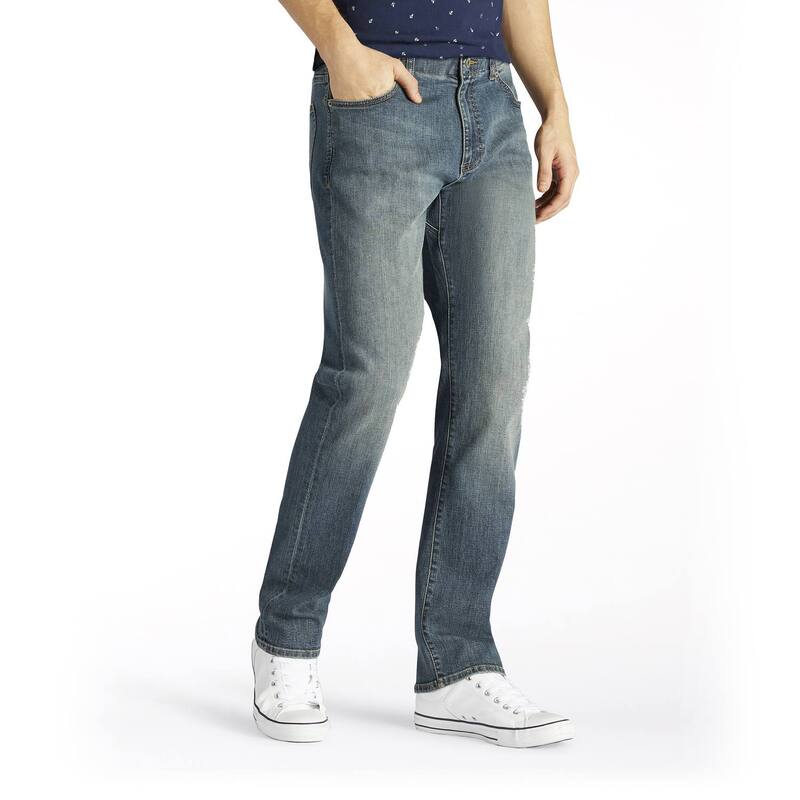 リー メンズ ボトムス デニムパンツ トール ジーンズ Big & Talleextreme Motion Athletic-Fitapered-Leg Jeans Mega|ReVida 店