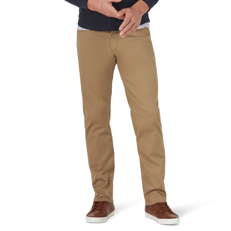 リー メンズ ボトムス デニムパンツ ジーンズ Men's Leextreme Motion MVP Straightaper Jeans Oscar Khaki カーキ|ReVida 店