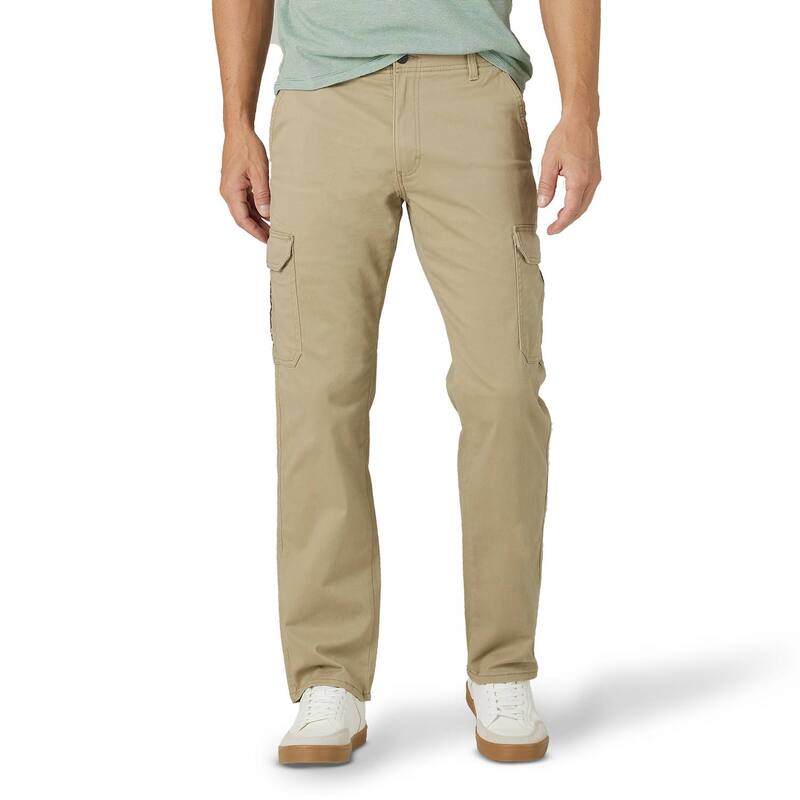 リー メンズ ボトムス カジュアルパンツ カーゴパンツ Men's Leextreme Motion MVP Straight Fit Cargo Pants Kc Khaki カーキ|ReVida 店