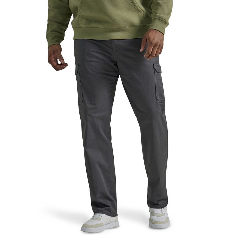 リー メンズ ボトムス カジュアルパンツ カーゴパンツ トール Big & Talleextreme Motion Twill Cargo Pants Charcoal チャコール