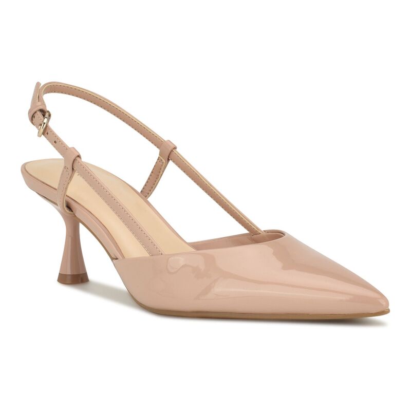 ナインウェスト レディース シューズ パンプス Nine West Rowen Women'slingback Dress Pumps Beige ベージュ|ReVida 店