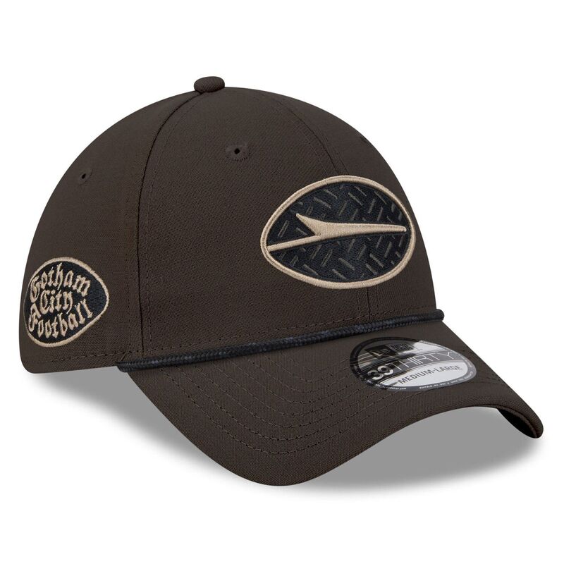 ニューエラ メンズ アクセサリー 帽子 Men's New Era Gotham Greenew York Jets 2025 Rivalries Collection Sideline 39THIRTY Flex Hat Jet Dark G グリーン