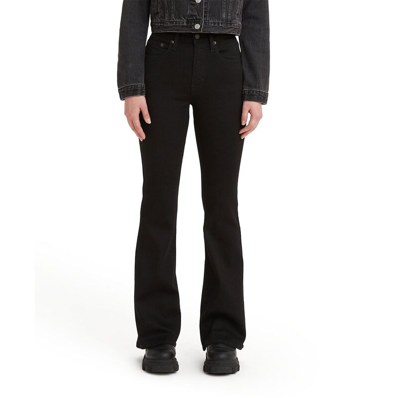 リーバイス レディース ボトムス デニムパンツ ジーンズ Women's Levi's 726 High-Rise Flare Jeansoft Black ブラック