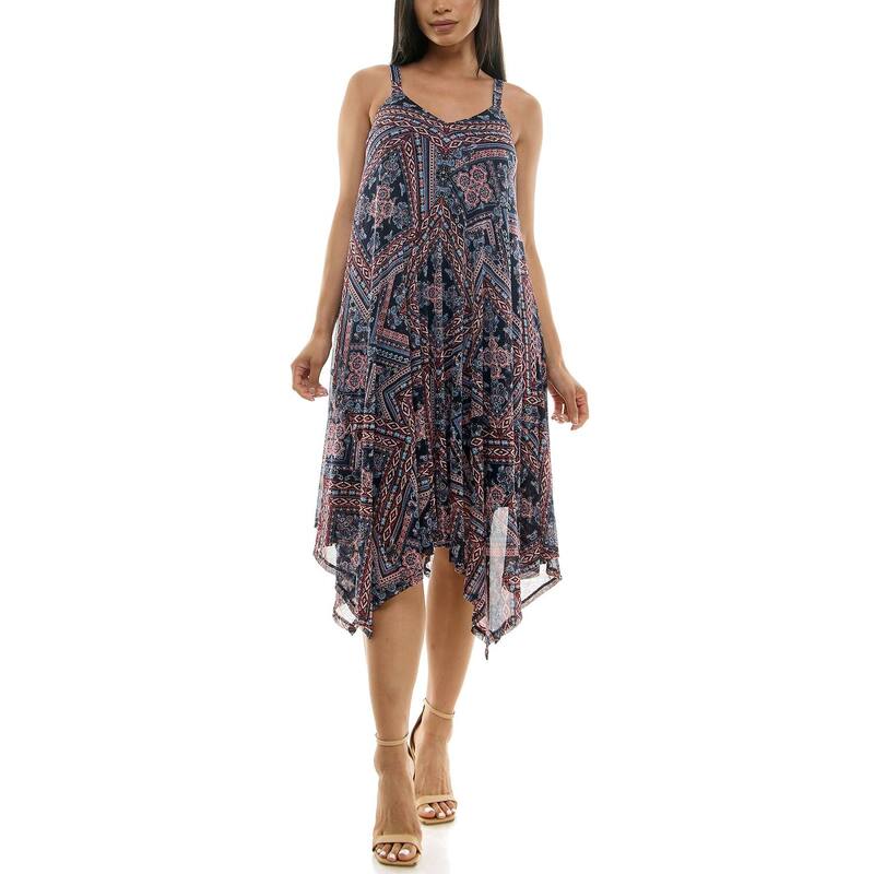 ニナレオナルド レディース トップス ワンピース メッシュ Women Nina Leonard Powermesh Trapeze Dress Navy Berry ネイビー