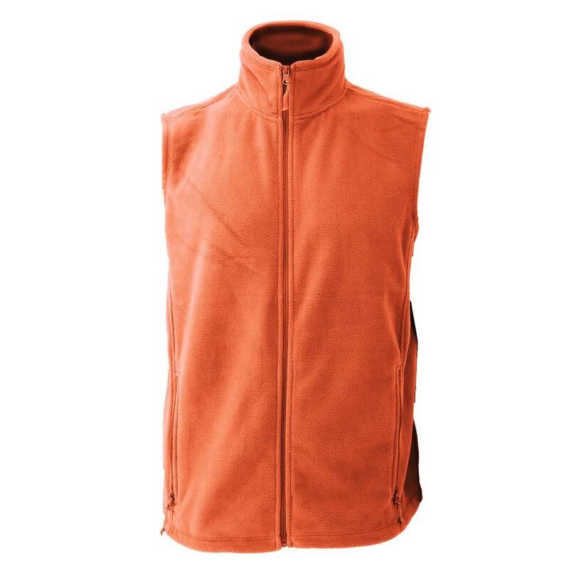 ラッセルアスレチック メンズ アウター ジャケット・ブルゾン ジレ フリース Russell Athletic Russel Fleece Gilet Jacket / Bodywarmer Orange オレンジ|ReVida 店