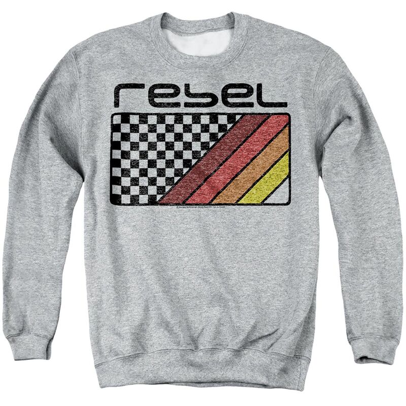 アニメキャラクター メンズ トップス Tシャツ スウェット グラフィック Licensed Character Men's Honda Rebel Checkers Graphic Sweatshirt Heather Gray グレー｜ReVida 店