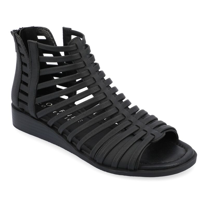 ジュルネ コレクション レディース シューズ サンダル Journee Collection Delilah Women'sandals Black ブラック
