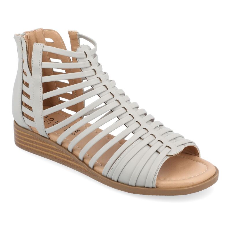 ジュルネ コレクション レディース シューズ サンダル Journee Collection Delilah Women'sandals Gray グレー｜ReVida 店