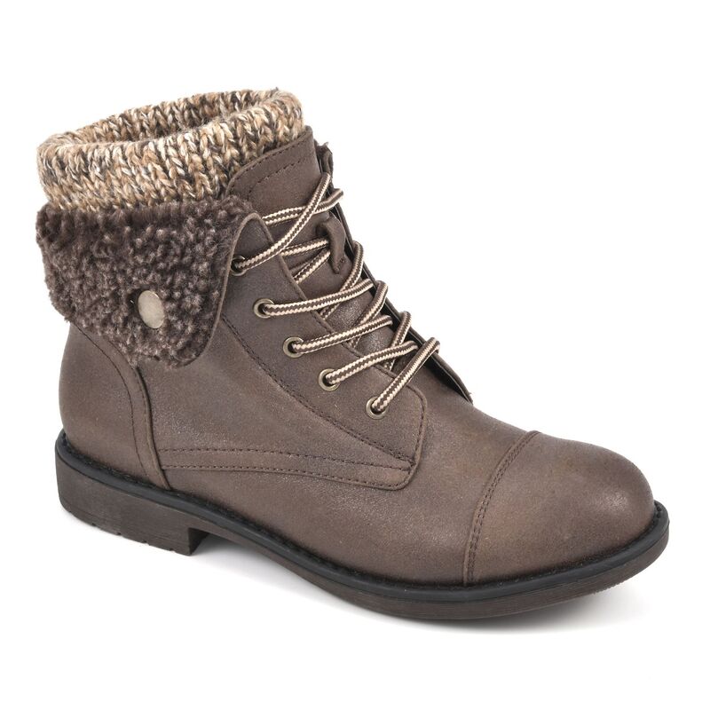 クリフバイホワイトマウンテン レディース シューズ ブーツ・レインブーツ Cliffs by White Mountain Duena Women's Combat Boots Brown Fabric ブラウン 17,745円