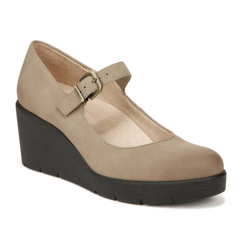 ソウルニュトライザー レディース シューズ パンプス SOUL Naturalizer Adore Women's Mary Jane Wedges Mushroom Gray グレー｜ReVida 店