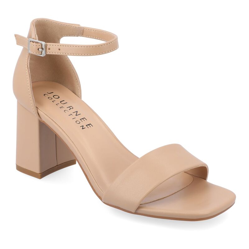 ジュルネ コレクション レディース シューズ サンダル Journee Collection Valenncia Women'superNatural Shades Tru Comfort Foam Dressandals Almond