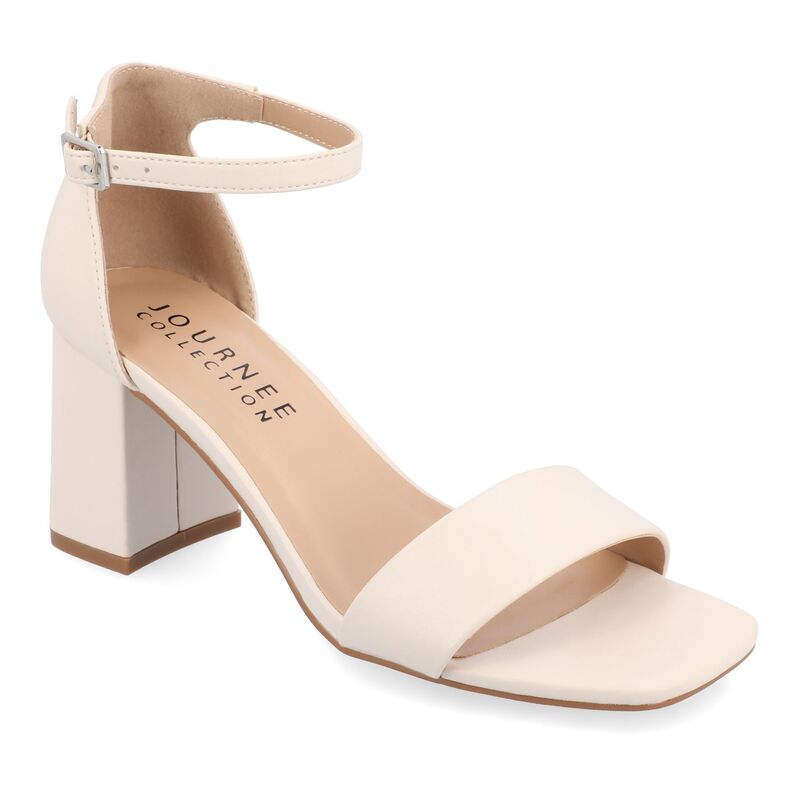 ジュルネ コレクション レディース シューズ サンダル Journee Collection Valenncia Women'superNatural Shades Tru Comfort Foam Dressandals Porcelain