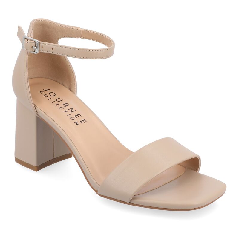 ジュルネ コレクション レディース シューズ サンダル Journee Collection Valenncia Women'superNatural Shades Tru Comfort Foam Dressandals Wheat｜ReVida 店