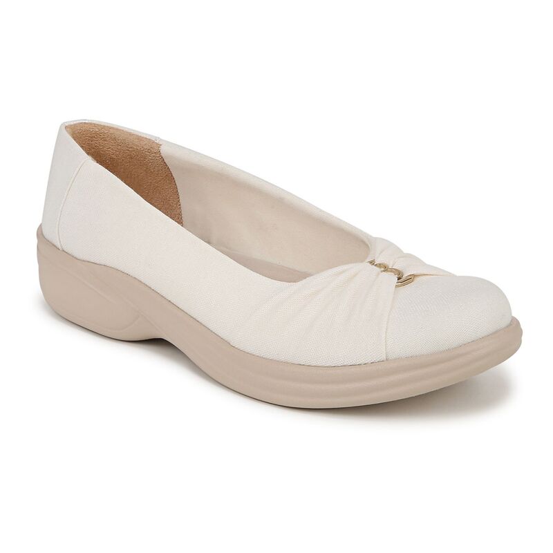 ビジーズ レディース シューズ サンダル Bzees Paige Women'slip-on Shoesugar Cream クリーム