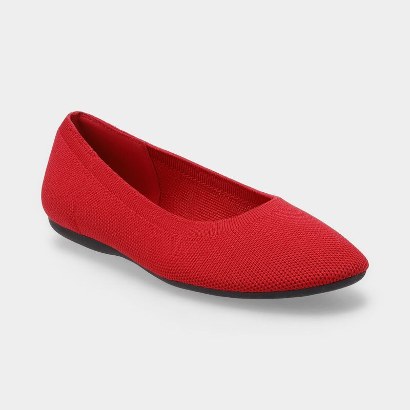 クロフト＆バロー レディース シューズ サンダル Croft & Barrow Sonya Women's Ballet Flats Red レッド｜ReVida 店