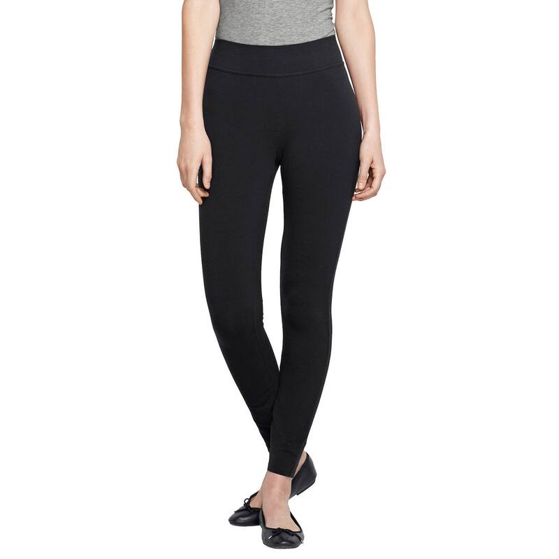 ランズエンド レディース ボトムス カジュアルパンツ プチ レギンス Petite Lands' End Starfish Leggings Black ブラック