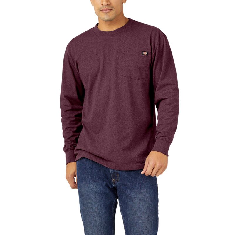 ディッキーズ メンズ トップス Tシャツ Men's Dickies Heavyweightee Burgundy バーガンディ