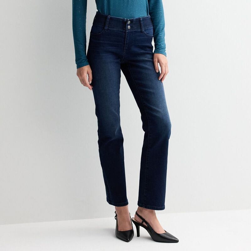 ナインウェスト レディース ボトムス デニムパンツ ブーツカット ブーツ ジーンズ Women's Nine West Bootcut Jeans Dark Rinse Blast|ReVida 店