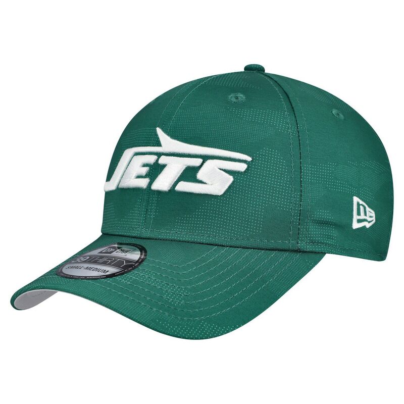 ニューエラ メンズ アクセサリー 帽子 Men's New Era Greenew York Jets Tonal Camo 39THIRTY Stretch Fit Hat Jet Green グリーン