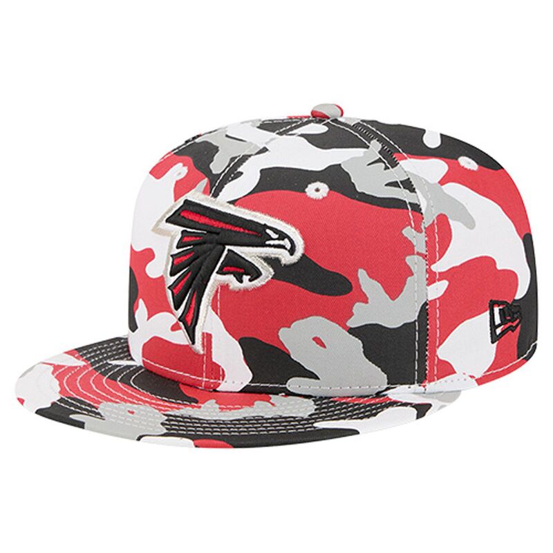 ニューエラ メンズ アクセサリー 帽子 Men's New Era Red/Black Atlanta Falcons 59FIFTY Fitted Hat Fal Red レッド