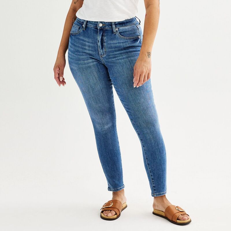 ソノマ レディース ボトムス デニムパンツ ジーンズ Women'sonoma Goods For Life High Rise Curvy Skinny Jeans Medium Wash｜ReVida 店
