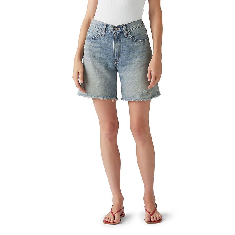 リーバイス レディース ボトムス ハーフパンツ・ショーツ ショートパンツ Women's Levi's '94 Baggy Jean Shorts Roll It Up Clean