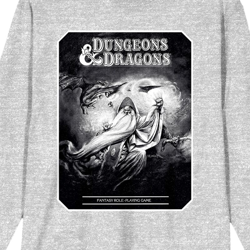 アニメ人となり メンズ トップス ティーシャツ グラフィック Licensed Character Men\u0027s Dungeons \u0026 Dragons Graphic Tee Gray 薄墨色 トップス-メンズファッション
