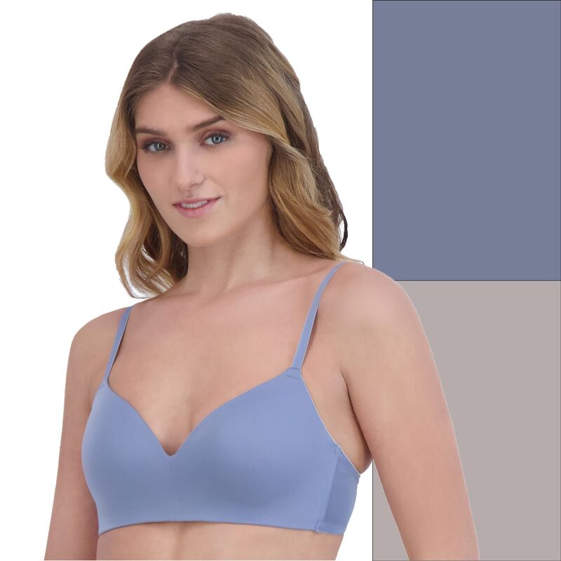 エスオー レディース アンダーウェア ブラジャー Juniors' SO 2-Pack Wireless Bra Set SO51-025 Ashes Of Rosestone ストーン