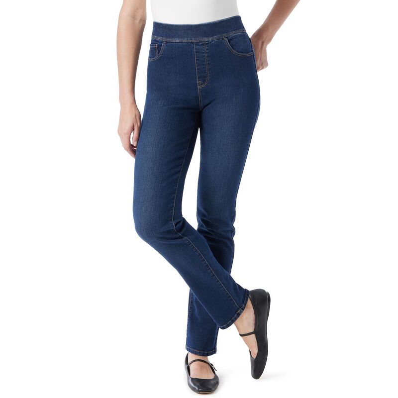 グロリアバンデービルト レディース ボトムス デニムパンツ プチ ジーンズ Petite Gloria Vanderbilt Amanda Pull-On Jeans Murray