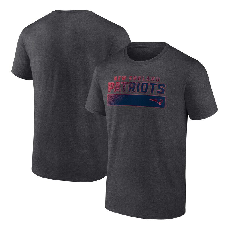 アンブランデッド メンズ トップス Tシャツ Unbranded Men Fanatics Branded Charcoal New England Patriots T-Shirt Pat Charco チャコール