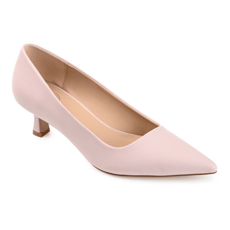 ジュルネ コレクション レディース シューズ パンプス ヒール Journee Collection Celica Women's Kitten Heels Blush ブラッシュ