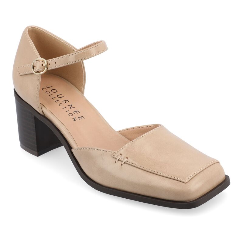 ジュルネ コレクション レディース シューズ パンプス Journee Collection Tru Comfort Foam Evangeline Women's Pumps Tan タン｜ReVida 店 14,425円