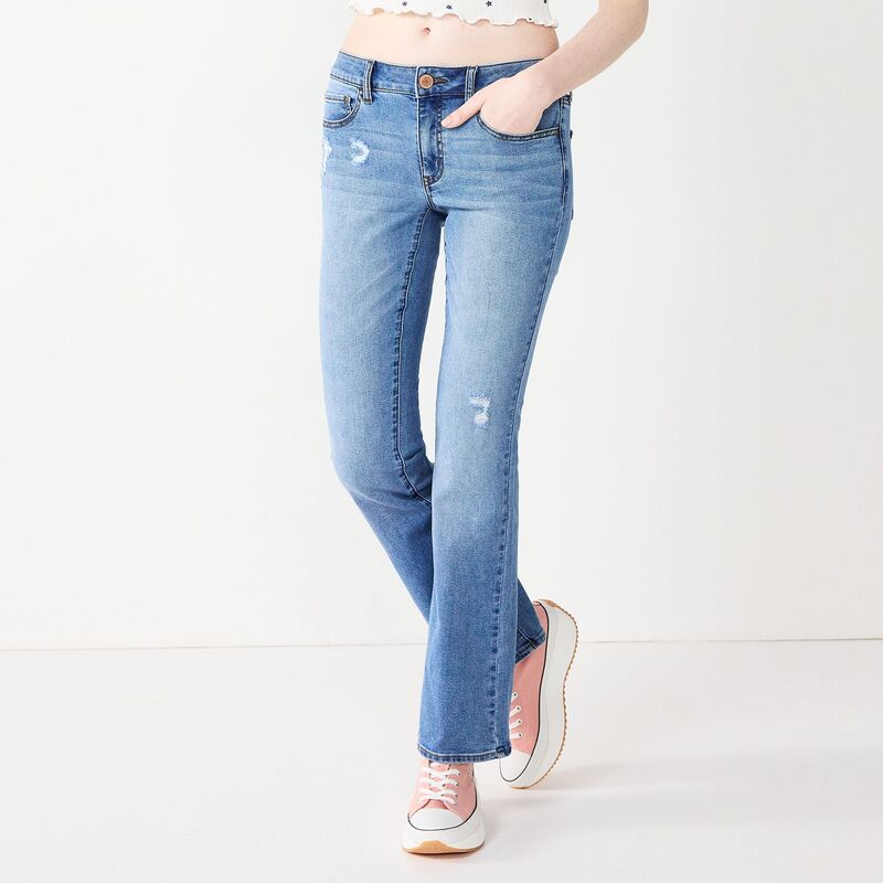 エスオー レディース ボトムス デニムパンツ ブーツカット ローライズ ブーツ ジーンズ Juniors' SO Low Rise Bootcut Jeans Light 8,151円